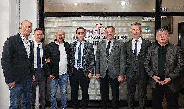 “Yeni İzmit’te en önemli paydaşımız muhtarlarımız olacak”