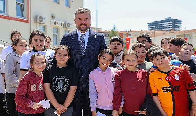 Başkan Görkem Duman:   “Gelecek çocukların gülüşlerinde”