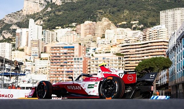 Nissan Formula E Takımı Monako’ya damga vurdu
