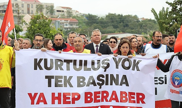 Urla’da işçiye çifte bayram