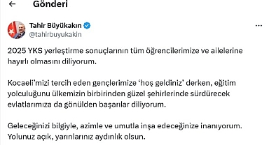 Büyükakın üniversiteyi kazanan öğrencileri tebrik etti