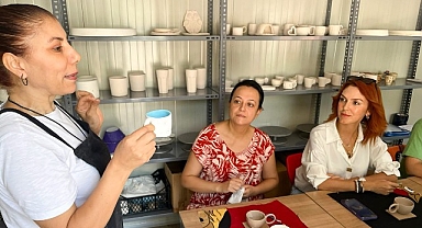 Yenişehir Belediyesinden kadınlara yönelik seramik sanatı eğitimi