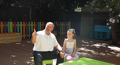 İzmit Ulugazi İlkokulu’na masal gibi bir bahçe