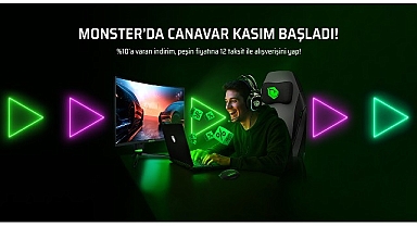 Kasım ayında Monster’dan canavar gibi indirim kampanyası